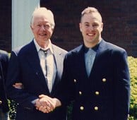 Stephen P. Karns with President Jimmy Carter